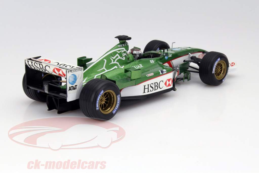Jaguar R3 ミニカー Eddie Irvine Jaguar R3 ミニカー Eddie Irvine Mattel 1/18 2002 Jaguar R3