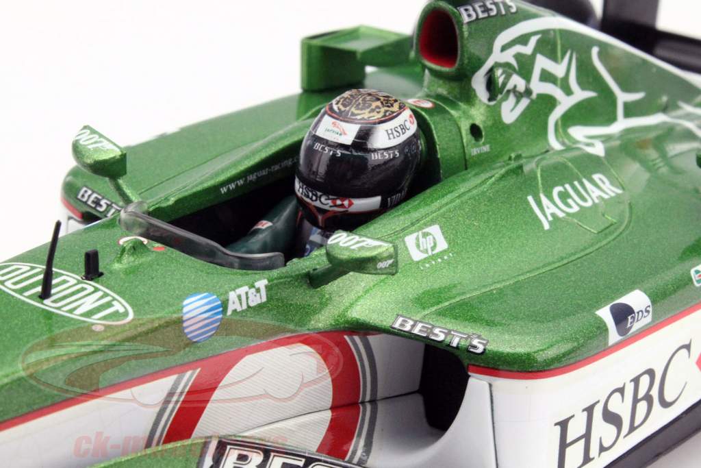 HotWheels 1:18 Eddie Irvine Jaguar R3 #16 Fórmula 1 2002