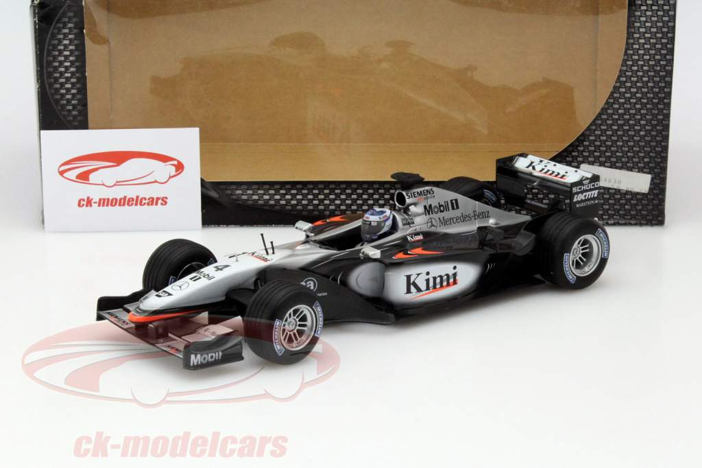 Kimi Räikkönen McLaren MP4-17 #4 Formel 1 2002 1:18 HotWheels