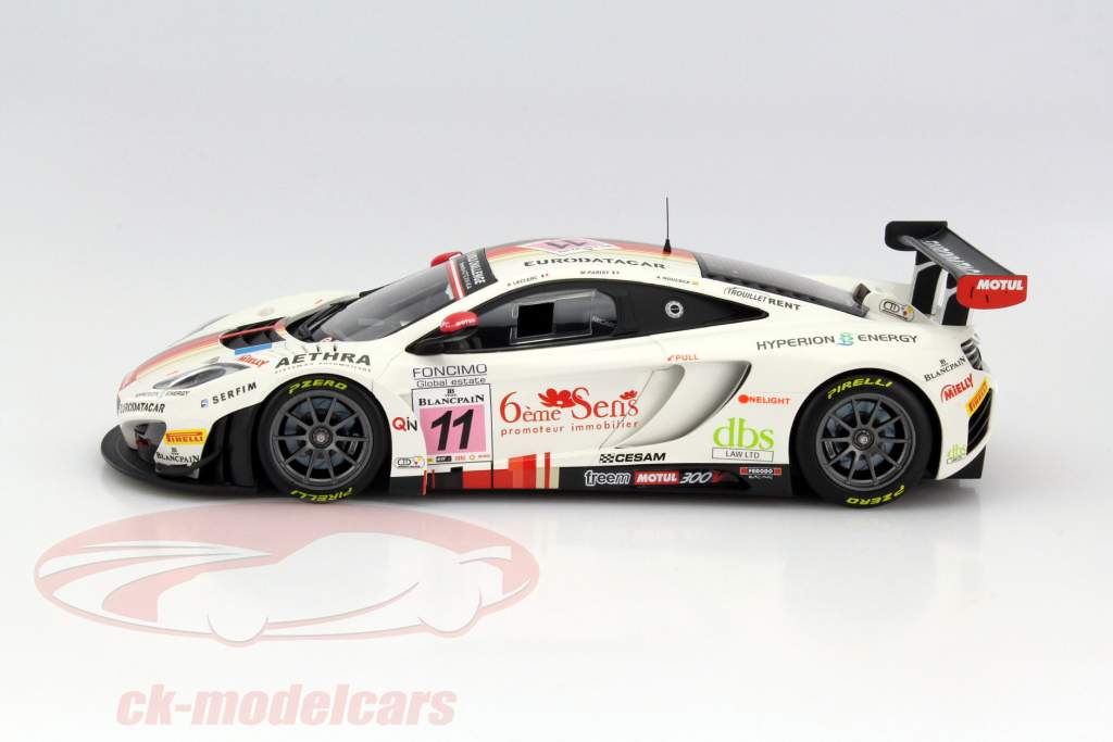 McLaren 12C GT3 #11 24h Spa 2013 ART Grand Prix 1:18 Minichamps