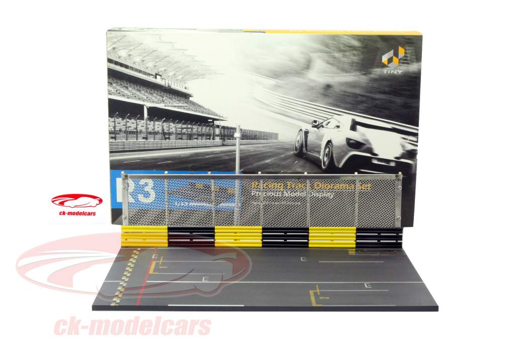 Hipódromo Diorama Set Comenzando / Línea de meta 1:43 Tiny