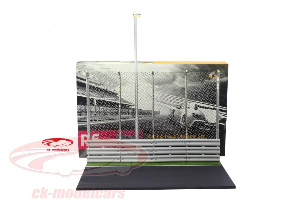 Renbaan Diorama Set Circuit afbakening 1:18 Tiny