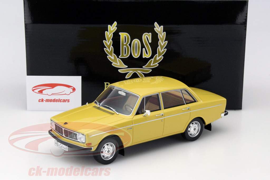 沃尔沃144 1970年 黄色 1:18 BoS-Models