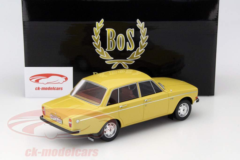 沃尔沃144 1970年 黄色 1:18 BoS-Models
