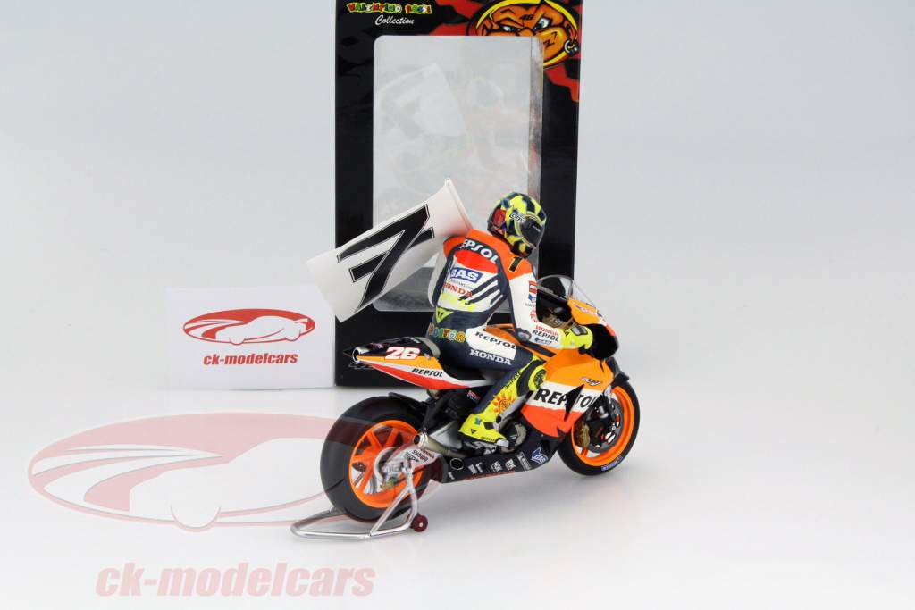 Valentino Rossi Figur MotoGP Philip Island 2003 1:12 Minichamps
