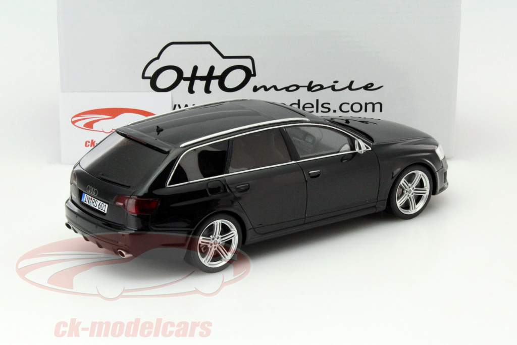 Audi RS6 (C6) Avant Plus Baujahr 2008 schwarz 1:18 OttOmobile