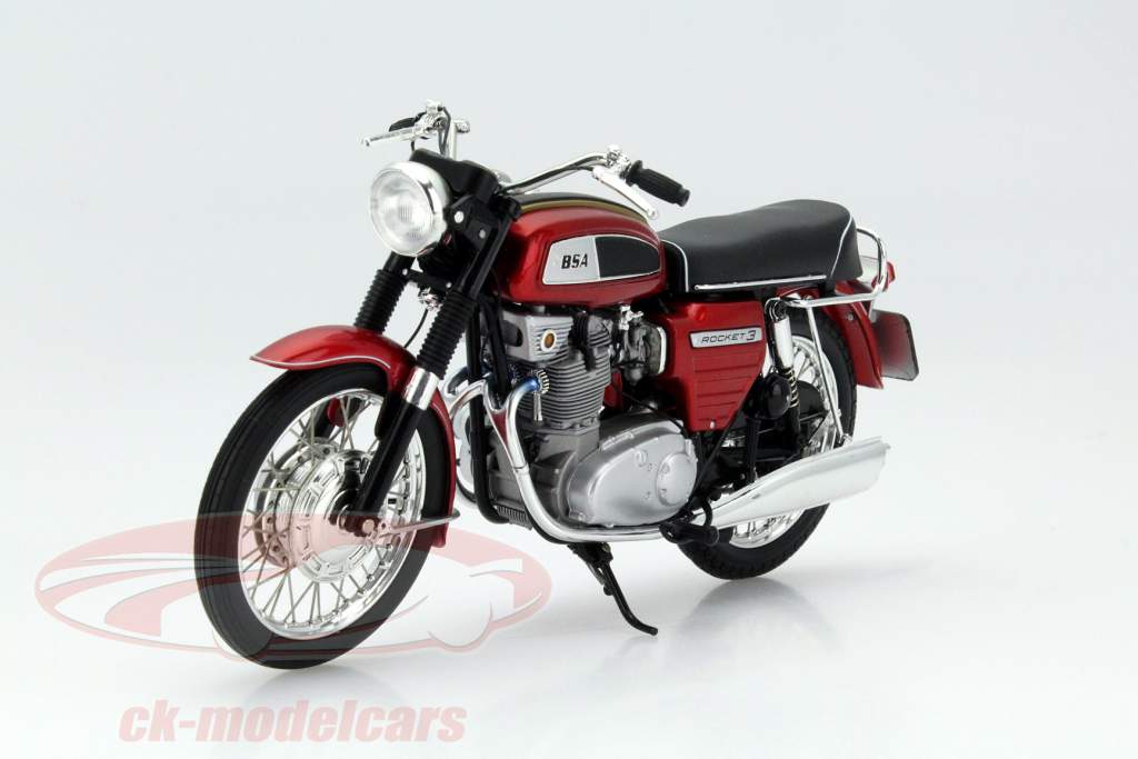 BSA Rocket III År 1968 rød 1:12 Minichamps