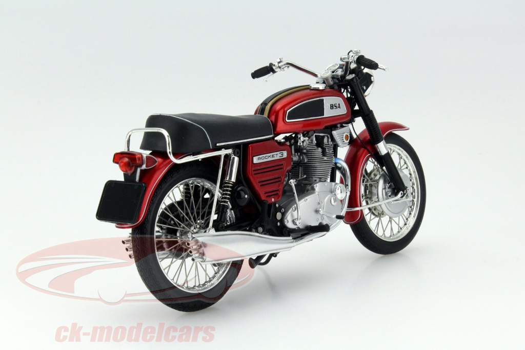 BSA Rocket III År 1968 rød 1:12 Minichamps
