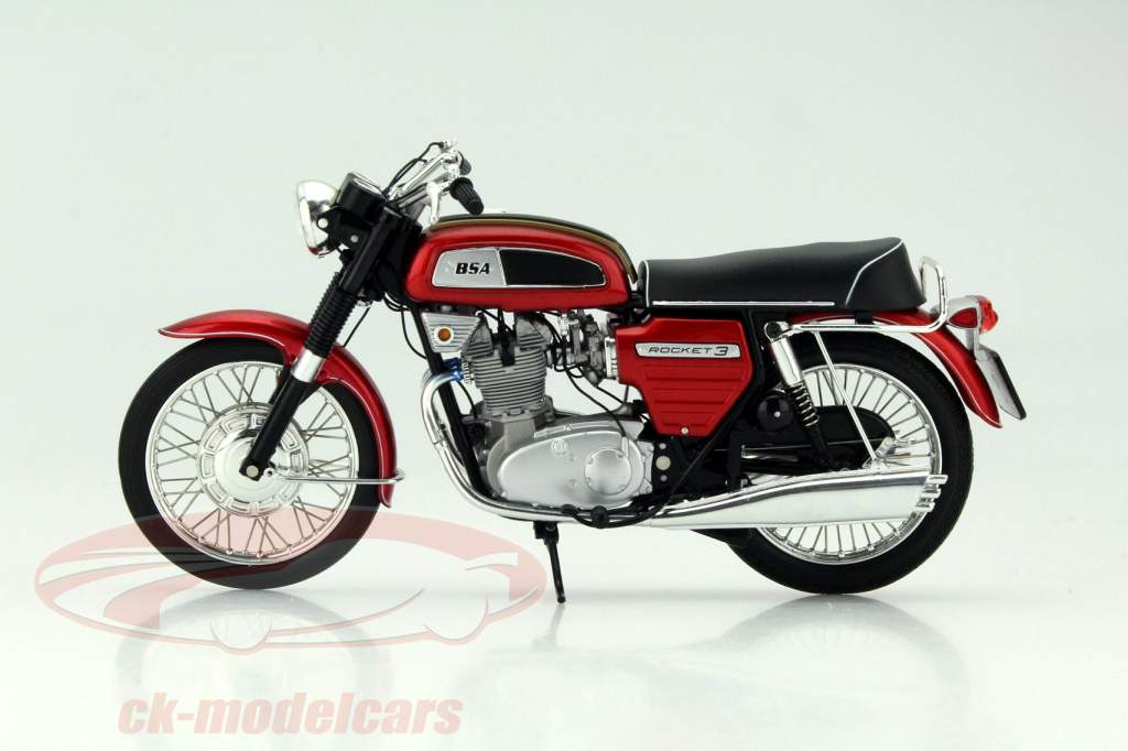 BSA Rocket III Baujahr 1968 rot 1:12 Minichamps