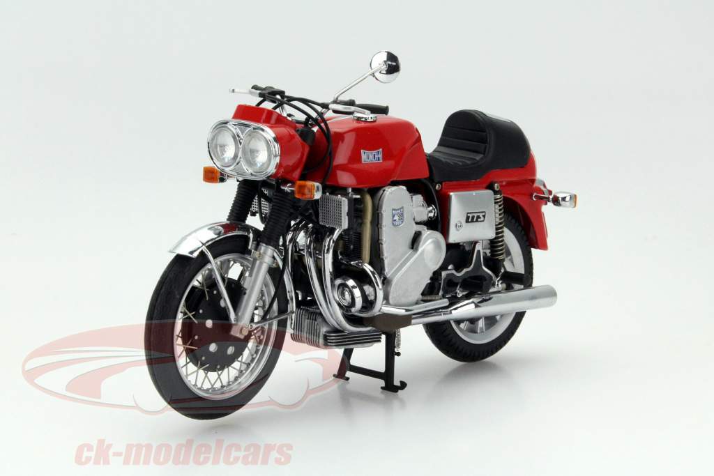 Münch Mammut 4 TTS Baujahr 1966 rot 1:12 Minichamps