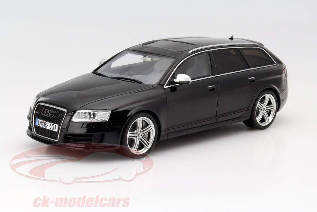 Audi RS6 (C6) Avant Plus Baujahr 2008 schwarz 1:18 OttOmobile