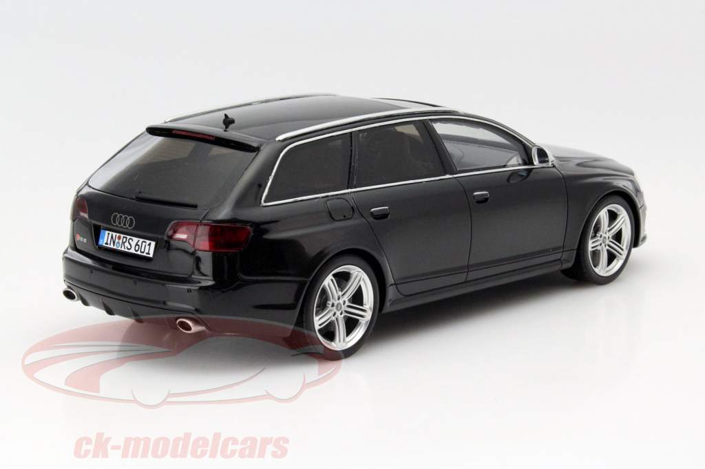 Audi RS6 (C6) Avant Plus Baujahr 2008 schwarz 1:18 OttOmobile