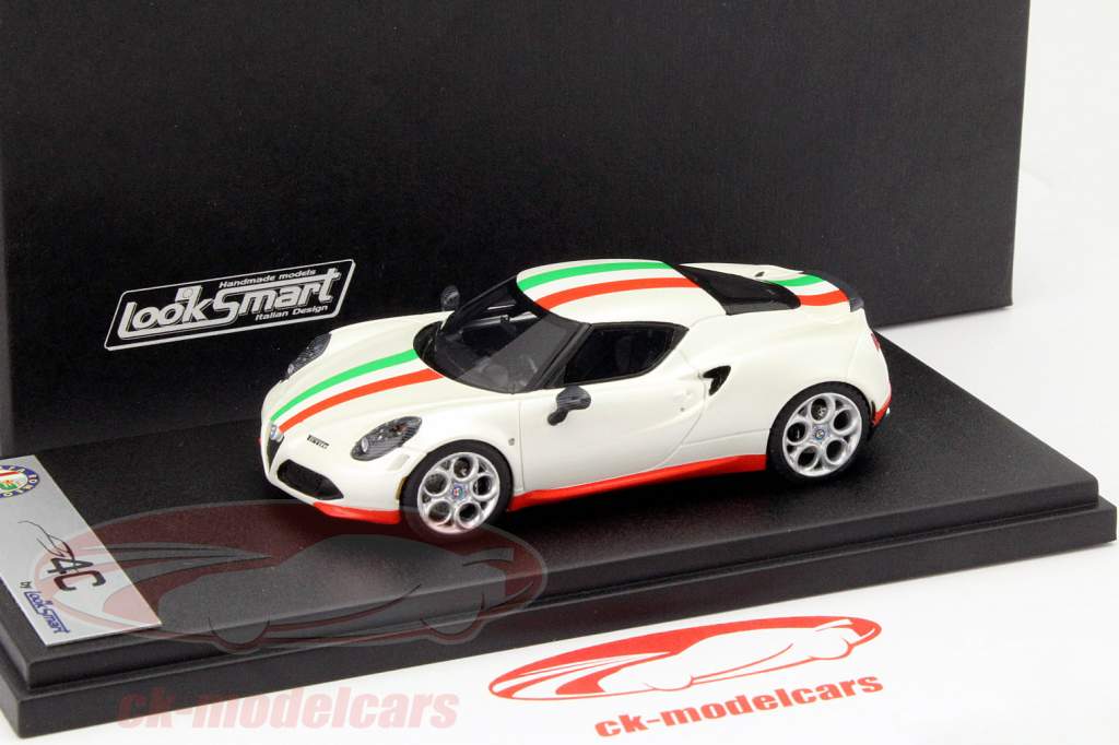 Alfa Romeo 4C Safety Car Superbike Moskau Edition 2013 matt weiß 1:43 LookSmart