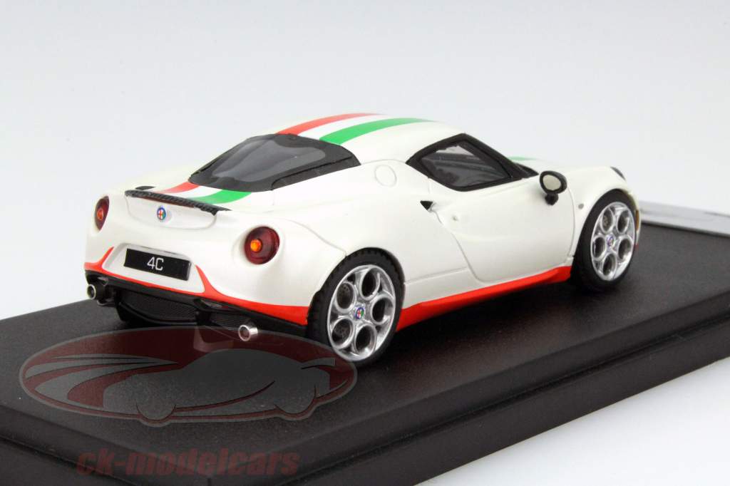 Alfa Romeo 4C Safety Car Superbike Moskau Edition 2013 matt weiß 1:43 LookSmart