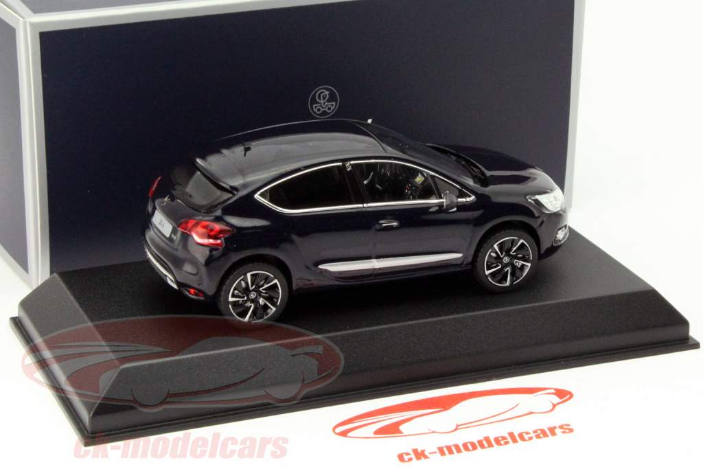 Citroen DS4 Baujahr 2015 dunkelblau 1:43 Norev
