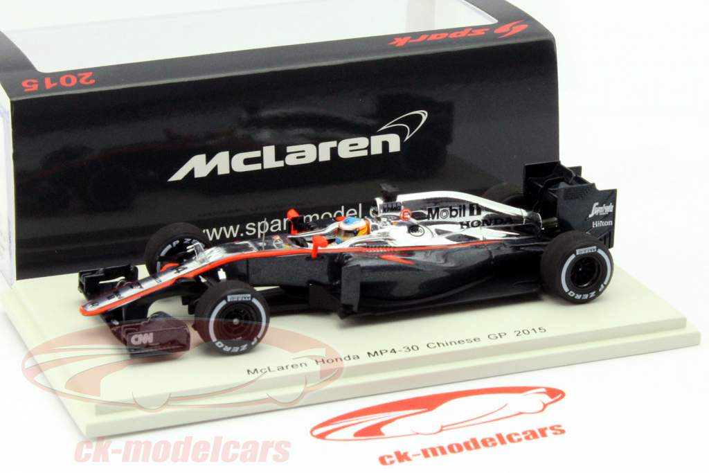 Spark 1/43 McLaren Honda MP4-30 アロンソ日本GP エブロ 1/43 マクラーレン ホンダ MP4-30 2015 F1 日本GP #14 F