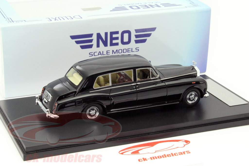 Rolls Royce Phantom VI EWB schwarz RHD 1:43 Neo