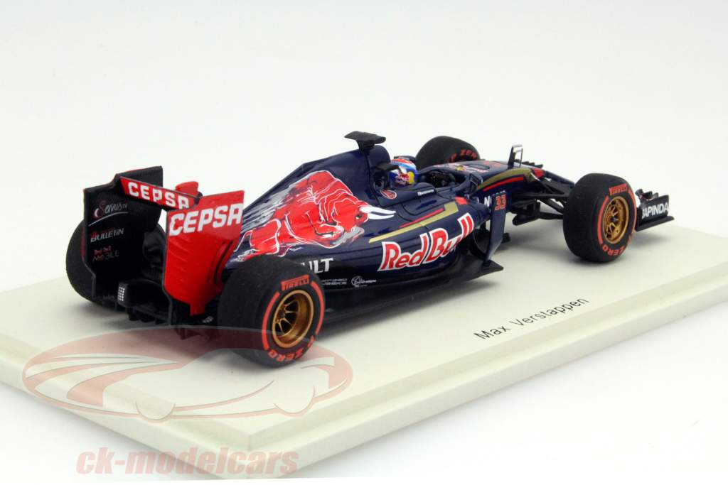 车手:马克斯·维斯塔潘~红牛二队STR10 #33 马来西亚 F1 大奖赛 2015年 1:43 Spark