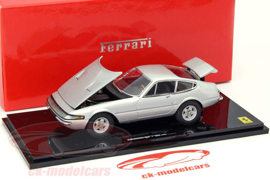 Ferrari 365 GTB/4 Temprano Versión plata 1:43 Kyosho