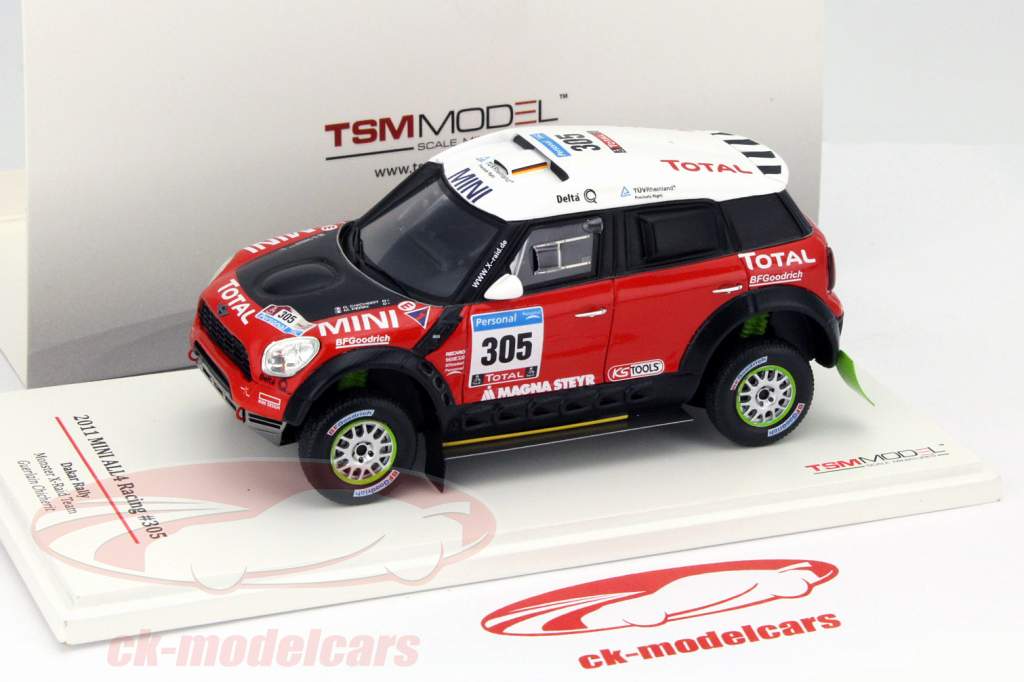Mini All4 Racing #305 Dakar Rally 2011 1:43 Truescale