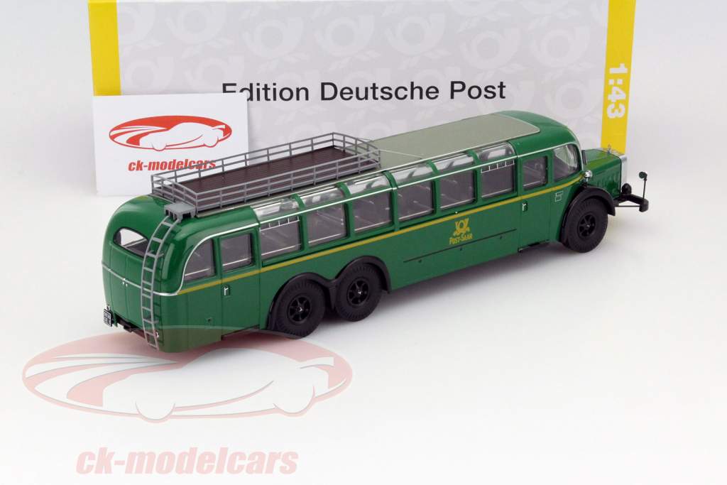 Mercedes-Benz O 10000 Deutsche Post Saar grün 1:43 PremiumClassiXXs