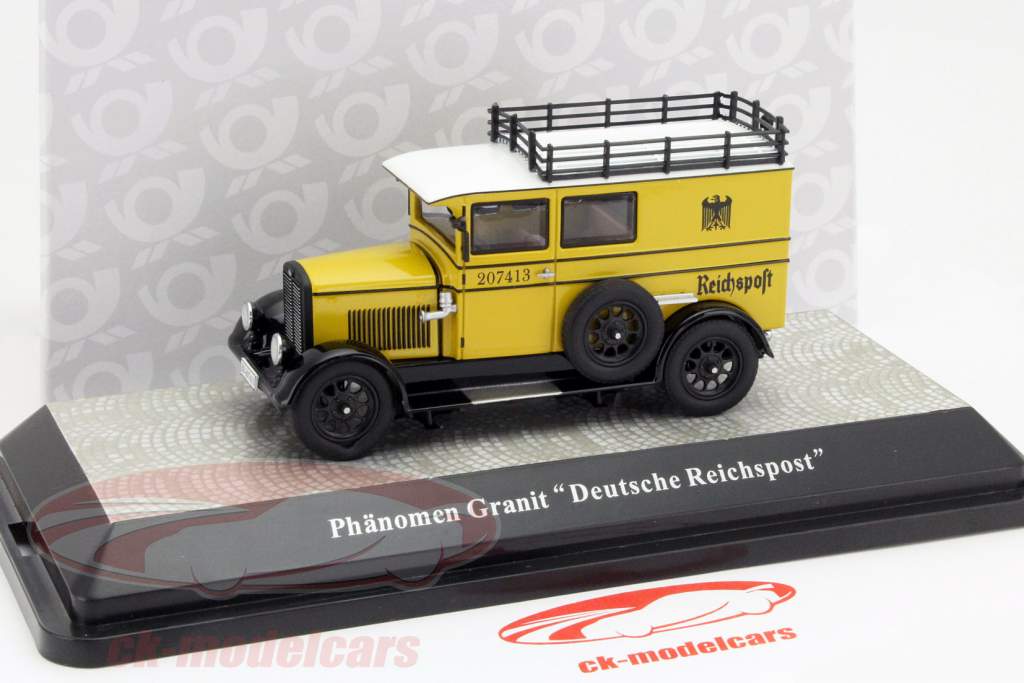 Phänomen Granit Deutsche Reichspost gelb 1:43 PremiumClassiXXs