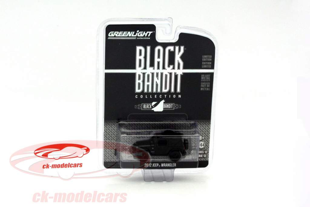 吉普 牧马人 2012年 黑色 1:64 绿光 Greenlight