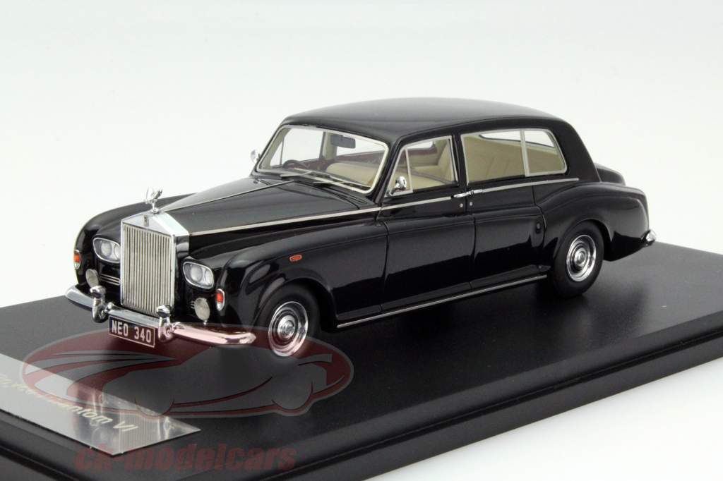Rolls Royce Phantom VI EWB schwarz RHD 1:43 Neo