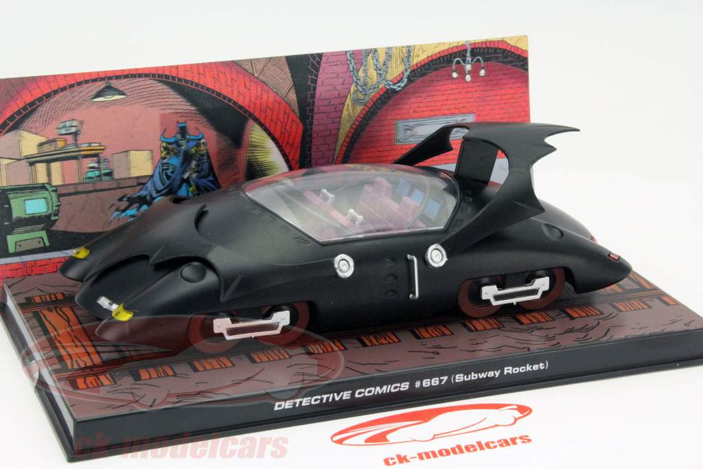 Batman Detective Comics #667 Subway Rocket sort 1:43 Altaya