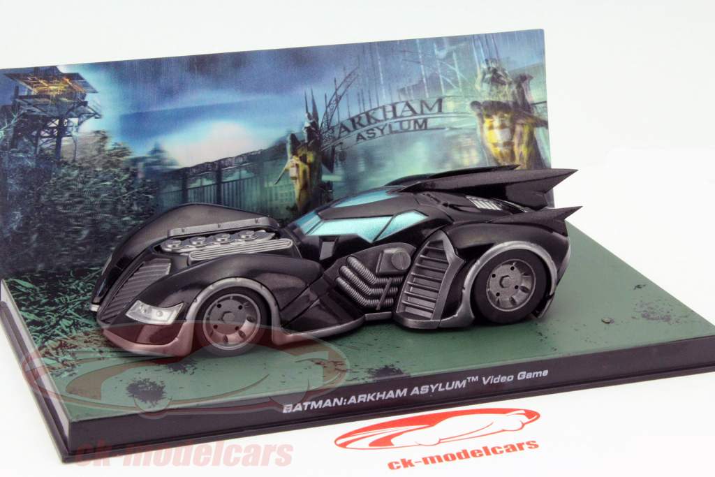 Batmobile от  Видеоигра Batman Arkham Asylum 2009 черный 1:43 Altaya