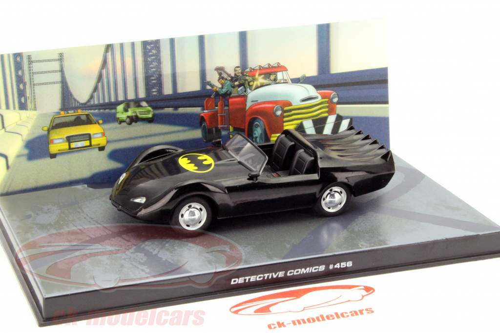 Batman Detective Comics #456 黒 1:43 Altaya