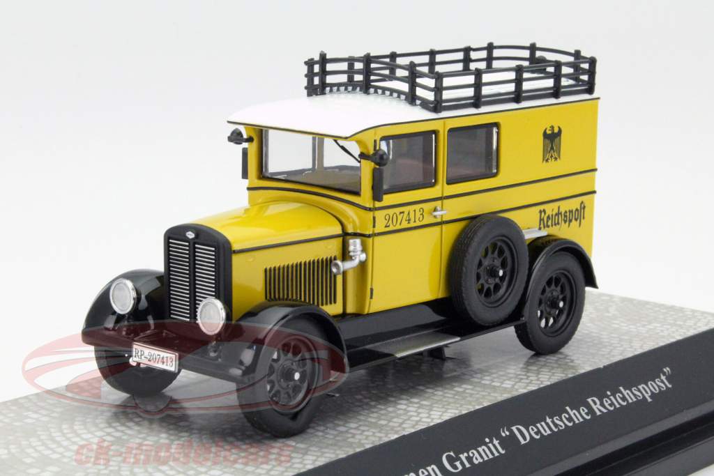 Phänomen Granit Deutsche Reichspost gelb 1:43 PremiumClassiXXs