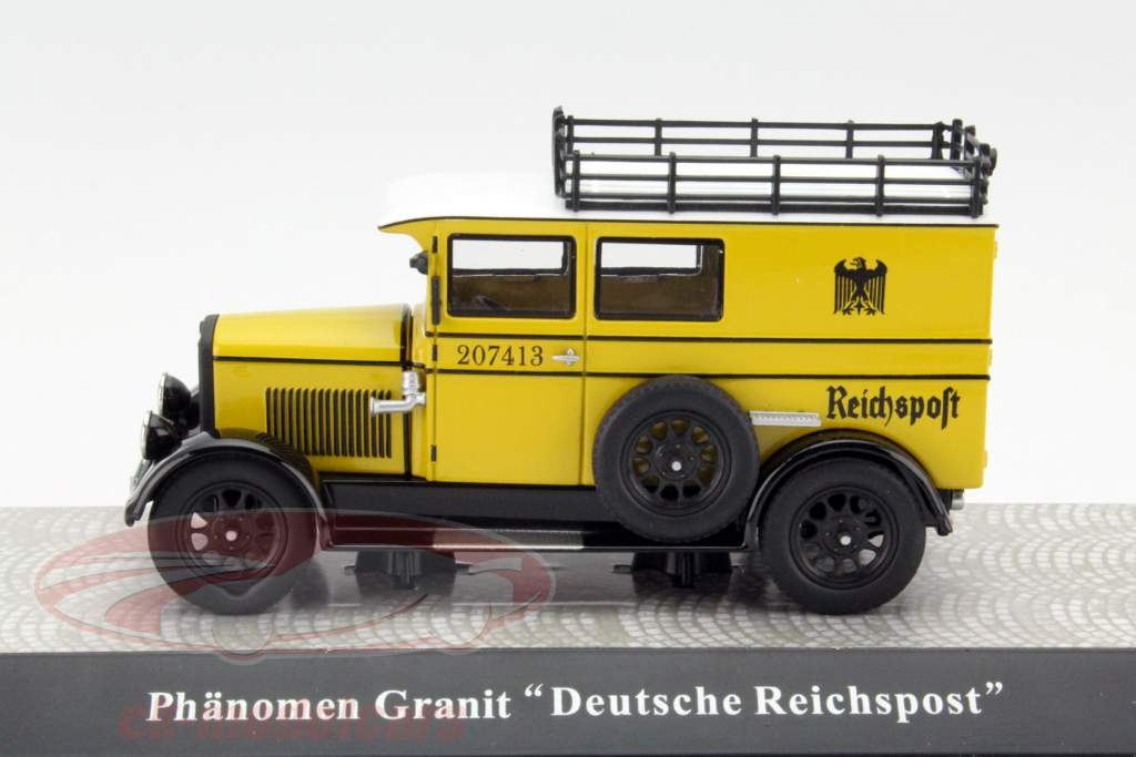 Phänomen Granit Deutsche Reichspost gelb 1:43 PremiumClassiXXs
