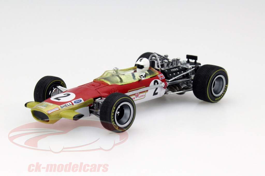 车手:理查德·阿特伍德~莲花 49b #2 摩纳哥大奖赛一级方程式1969年 1:43 Quartzo