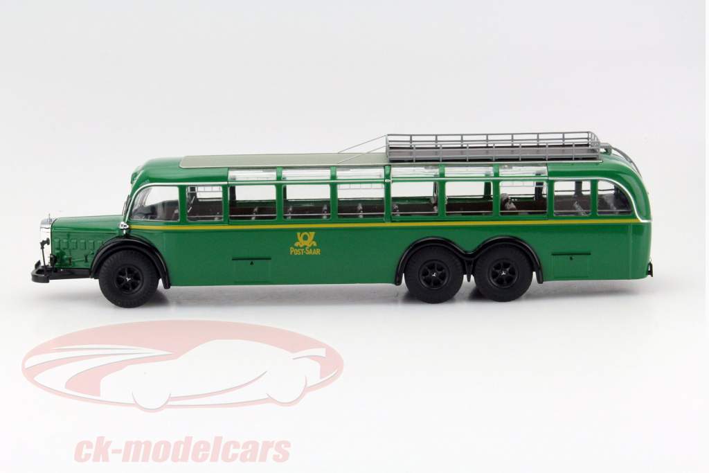 Mercedes-Benz O 10000 Deutsche Post Saar grün 1:43 PremiumClassiXXs