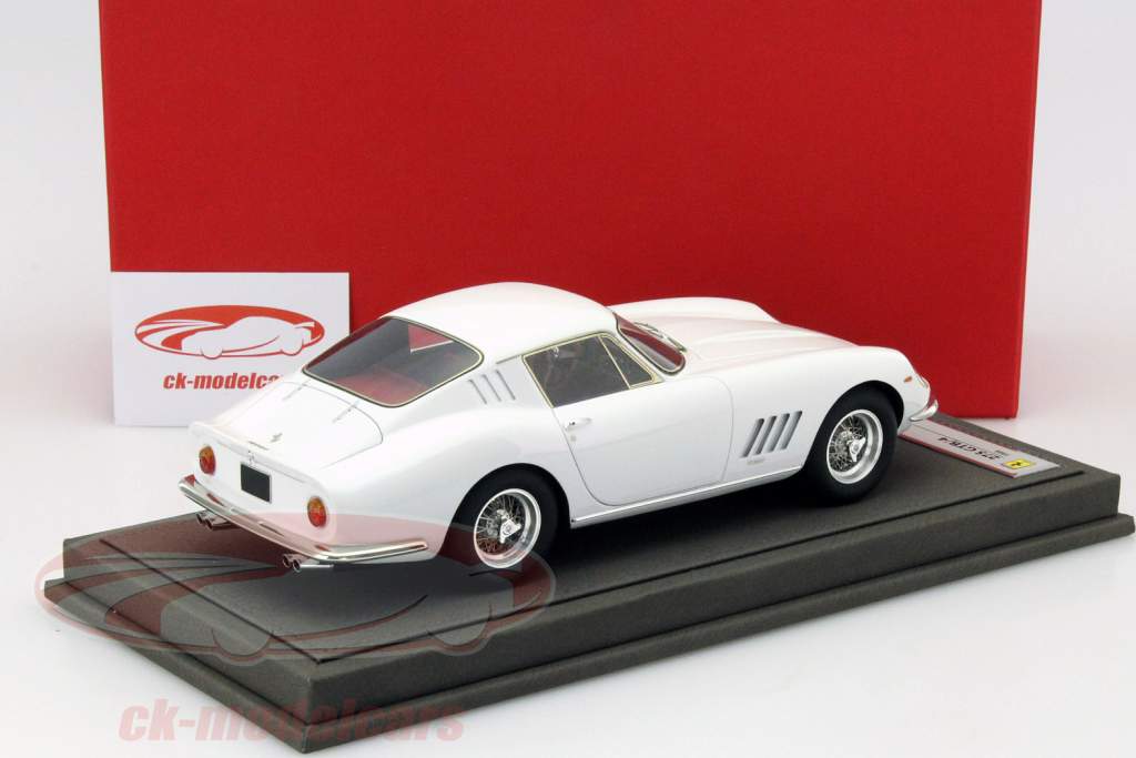 Ferrari 275 GTB4 イヤー 1966 ホワイト 1:18 BBR