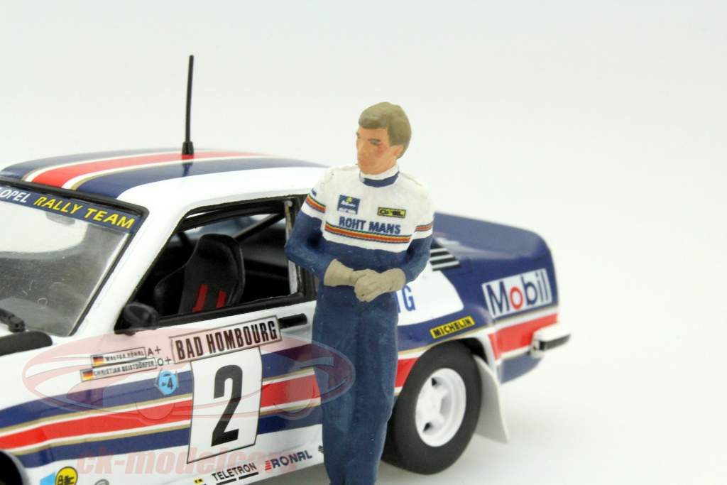 Walter Röhrl Opel Fahrerfigur 1:43 FigurenManufaktur