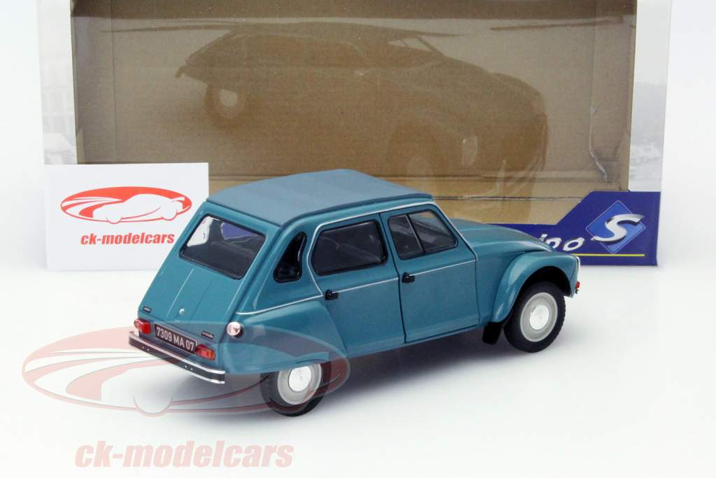 雪铁龙 Dyane 6 蓝色 1:18 Solido