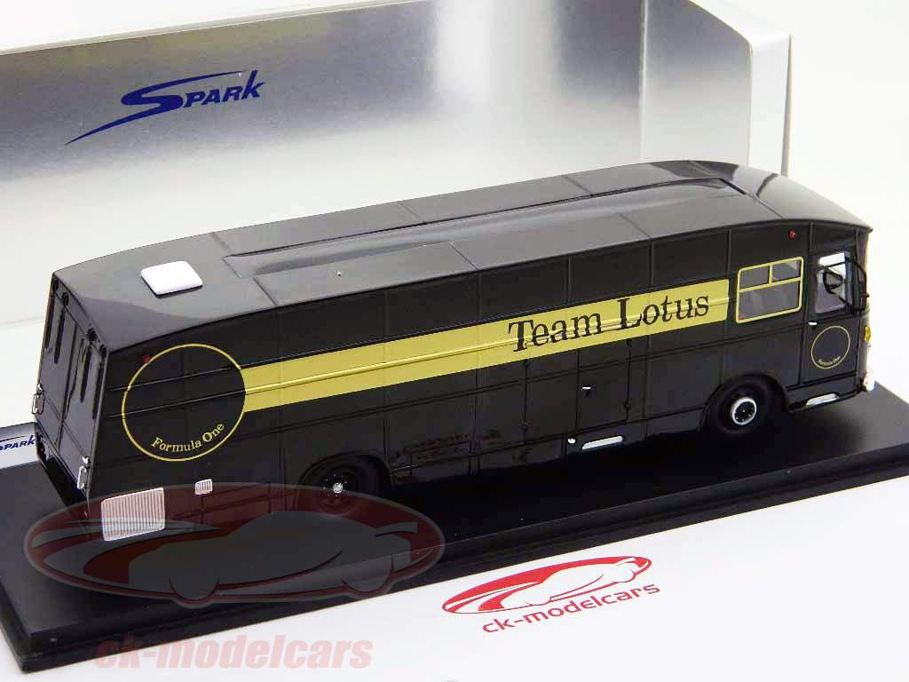 Transporter l'équipe Lotus de Formule 1 1972 1:43 Spark