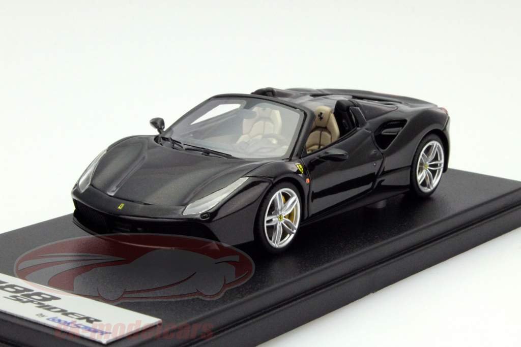 法拉利 488 Spider IAA 法兰克福车展 2015年 黑色 1:43 LookSmart