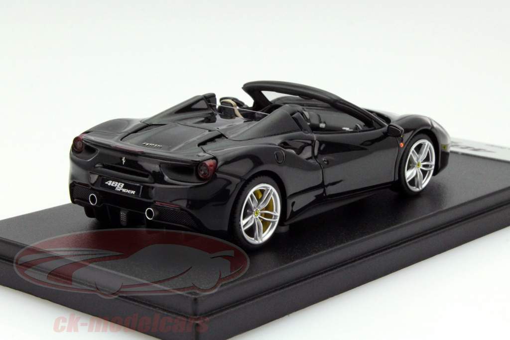 法拉利 488 Spider IAA 法兰克福车展 2015年 黑色 1:43 LookSmart