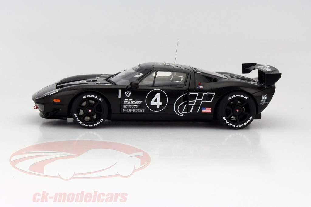 AUTOart 1:18 Ford GT LM Spec II #4 Test Car 2005 Carbon