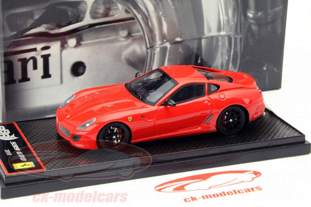 Ferrari 599 GTO Anno 2010 rosso 1:43 BBR