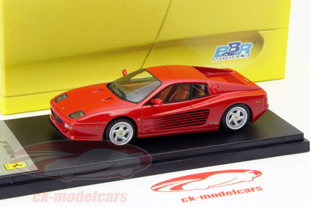 Ferrari F512 M Год 1994 Прототип красный 1:43 BBR