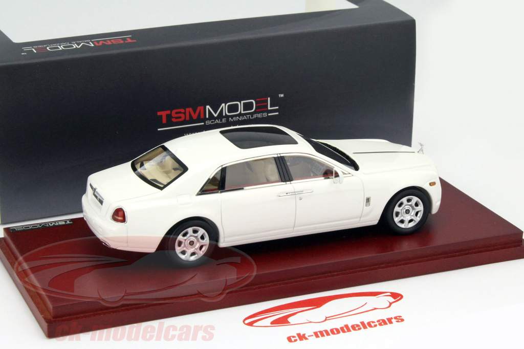 Rolls Royce Ghost EWB Baujahr 2012 weiß 1:43 TrueScale