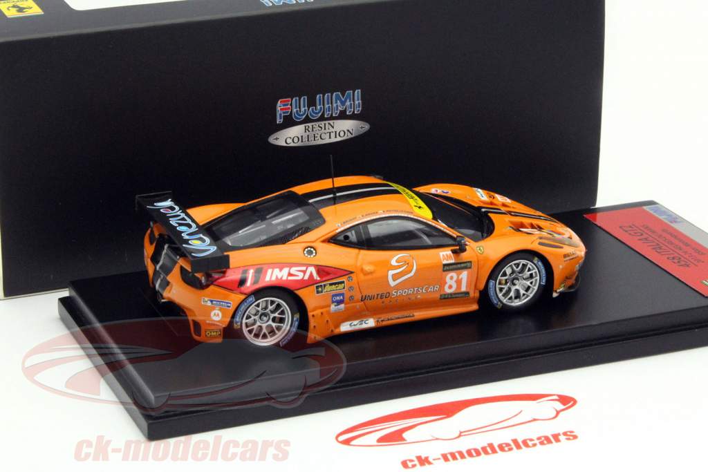 Fujimi 1:43 Ferrari 458 Italia GT2 #81 24 LeMans 2013 8 Star