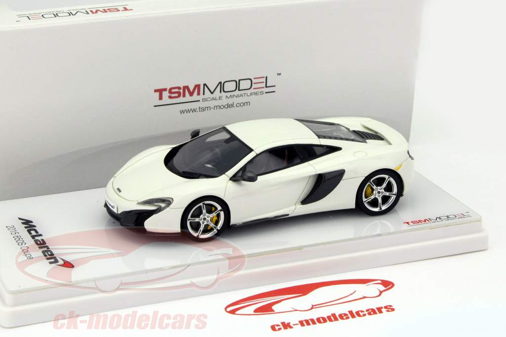 McLaren 650S Coupe RHD Год 2015 белый 1:43 TrueScale