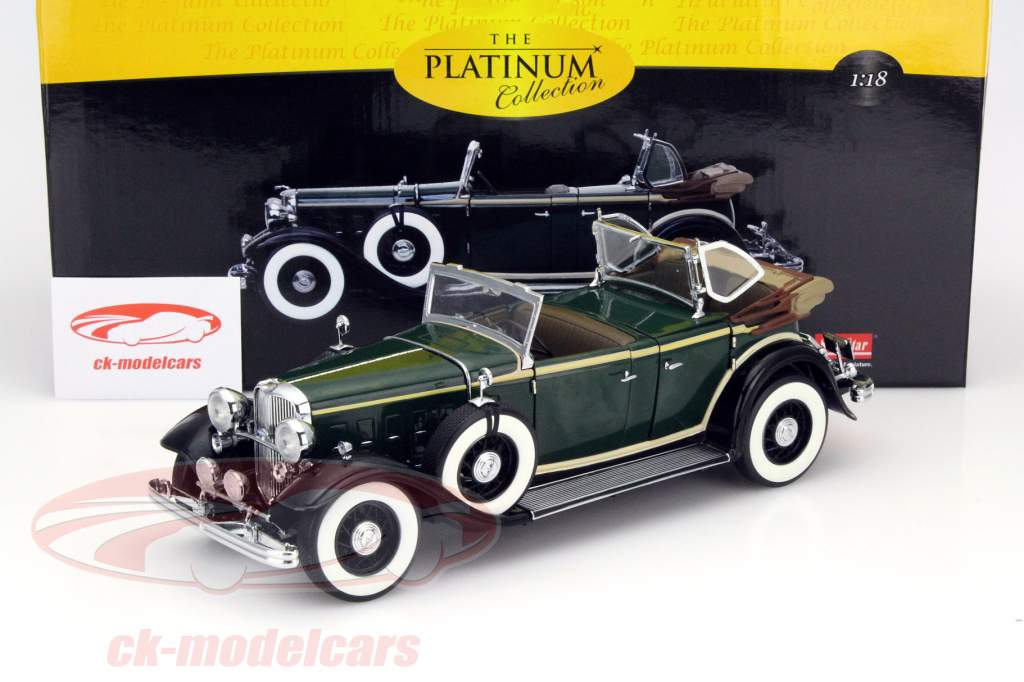 Ford Lincoln KB Год 1932 зеленый 1:18 SunStar