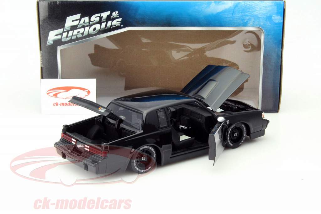 Dom's Buick Grand National Fast and Furious 黒 1:18 Jada Toys