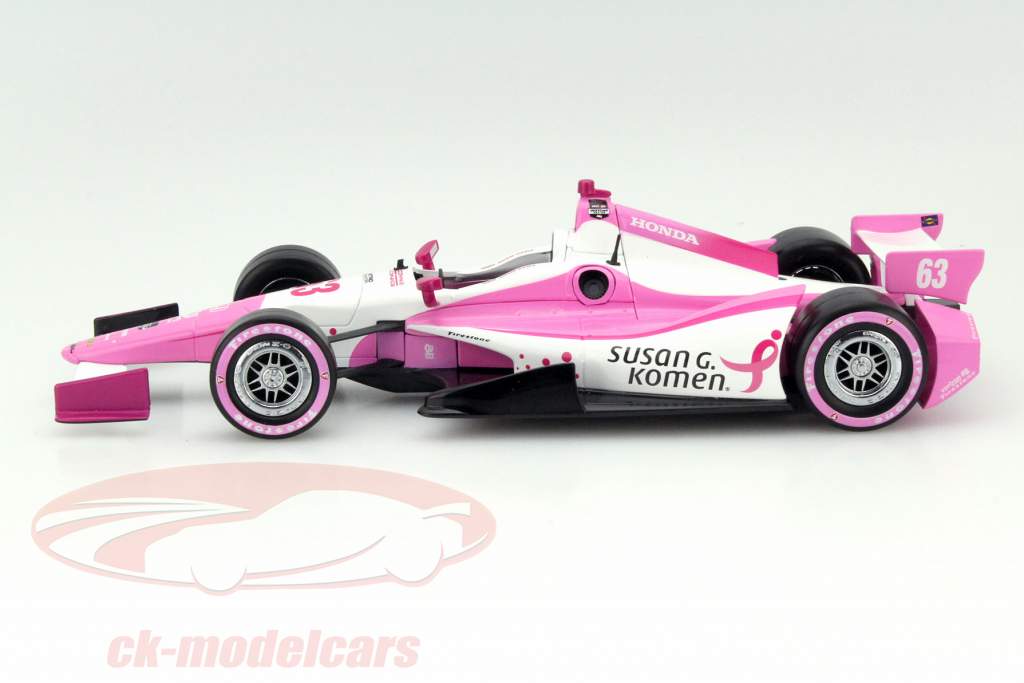 Pippa Mann Honda #63 IndyCar 2015 Dale Coyne Racing 1:18 Greenlight